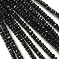 連　ブラックスピネル　ソロバンカット　 3*2mm　品番： 5934