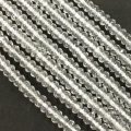連　クリスタル（水晶）　ソロバンカット　 5*3mm　　　　品番： 5839
