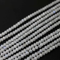 連　ムーンストーン　カット　3*4ｍｍ　　品番： 4138