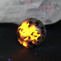 【高蛍光！】ルース　ユーパーライト　カボション　約1cm　　品番： 10851