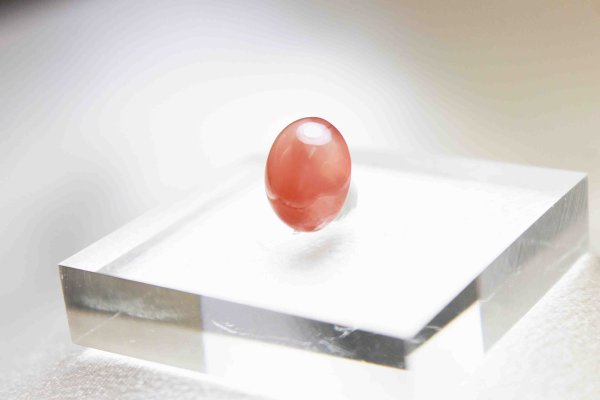 画像3: 【日本銘石】ブレス 北海道稲倉石鉱山産 ロードクロサイト インカローズ ルース 12.2×9.9mm 5.53ct 【一点物 超希少】【Premium Lineup】 品番: 11887