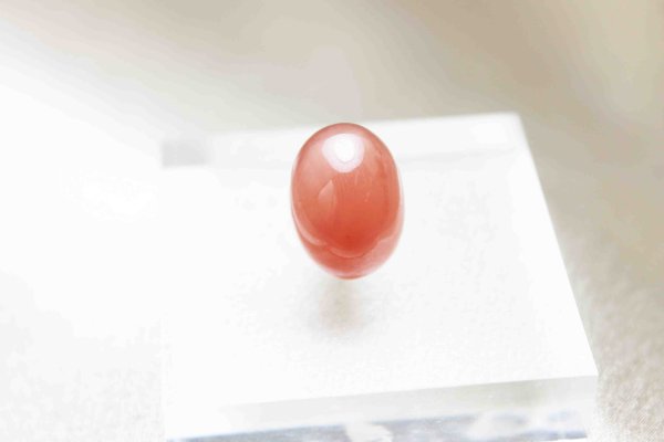 画像4: 【日本銘石】ブレス　北海道稲倉石鉱山産　ロードクロサイト　インカローズ　ルース　16.1×11.8mm　11.81ct　【一点物　超希少】【Premium　Lineup】　品番：　11889