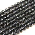 連　ブラックスピネル　ミラーカット　5mm　　品番： 10616