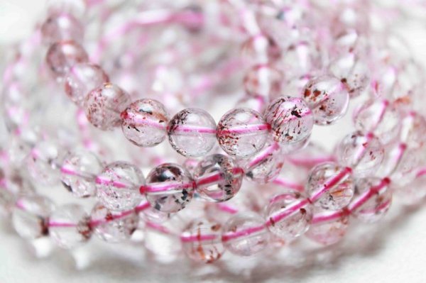 画像5: ブレス　レピドクロサイトインクォーツ　約8mm　品番： 6998