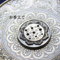 真鍮製　お香立て　蓮の花　真鍮製受け皿などに♪　品番： 6901