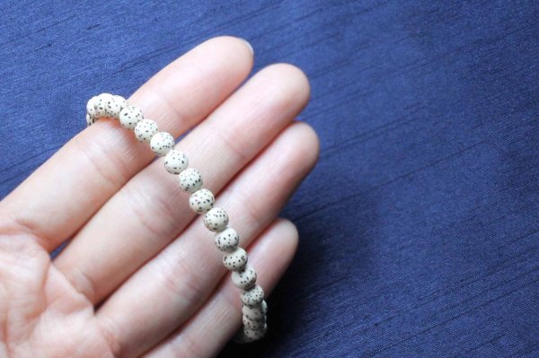 画像5: 【パワーズウッド】ブレス　星月菩提樹　5mm　パワーズウッド　品番： 11584