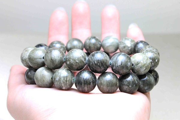 画像6: ブレスレット　バドガシュタイン鉱石　〈オーストリア産〉　グリーンカラー　11〜12mm　品番： 9426