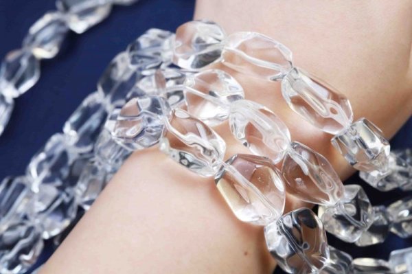 画像6: 連　水晶　クリスタル　タンブル　不定形　約17mmから22mm　　品番： 10265