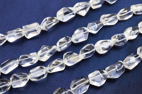 画像5: 連　水晶　クリスタル　タンブル　不定形　約17mmから22mm　　品番： 10265