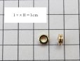 画像4: パーツ　真鍮製　素材　スペーサー　ゴールドカラー　No6　10個セット　品番： 11942 (4)