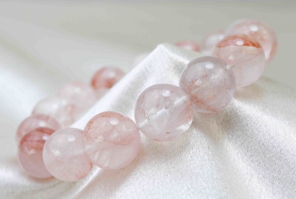 画像3: ブレスレット　ヒマラヤ　マニカラン水晶　TOPランク　マニカラン産　14mm　説明カード付属　品番： 8205