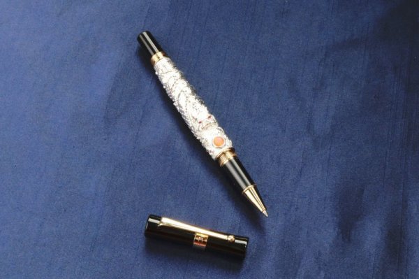 画像4: 龍王筆　龍神　シルバー カラー　風水　品番： 12354