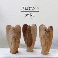 置物　パロサント　彫刻　彫り物　天使　香木　浄化　リラックス　品番：11625