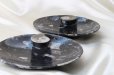画像2: アンモナイト　皿　楕円型　インテリア　化石　ディスプレイ　浄化　約17x14cm　品番： 12411 (2)