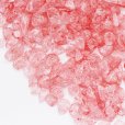 画像1: さざれ石　爆裂水晶　クラック水晶　赤　レッド　カラー　100g　パッケージ付き　浄化　開運　厄除け　品番： 12529 (1)