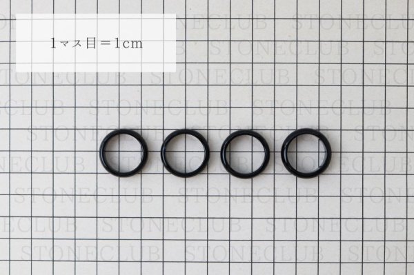 画像4: 指輪　リング　オニキス　Sサイズ　14〜15号　ブラック　成功　お守り　精神力　サポート　天然石　アクセサリー　品番： 11206