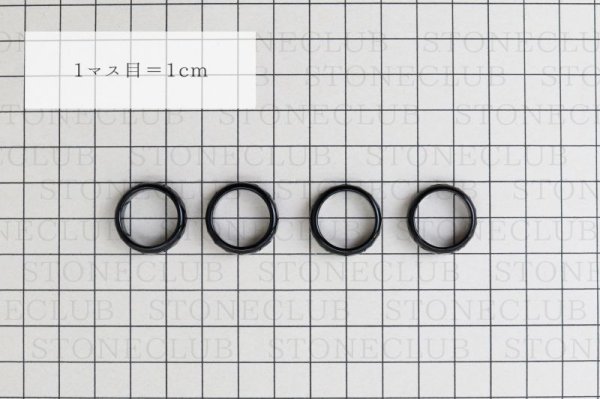 画像4: 指輪　リング　オニキス　カット　11~11.5号　ブラック　成功　お守り　精神力　サポート　天然石　アクセサリー　品番：11347