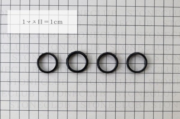 画像4: 指輪　リング　オニキス　カット　14~14.5号　ブラック　成功　お守り　精神力　サポート　天然石　アクセサリー　品番：8970