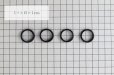 画像4: 指輪　リング　オニキス　カット　13~13.5号　ブラック　成功　お守り　精神力　サポート　天然石　アクセサリー　品番： 11349 (4)