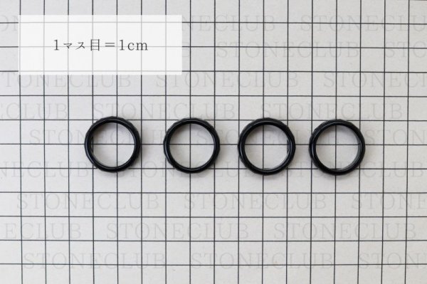 画像4: 指輪　リング　オニキス　カット　22~22.5号　ブラック　成功　お守り　精神力　サポート　天然石　アクセサリー　品番： 11351