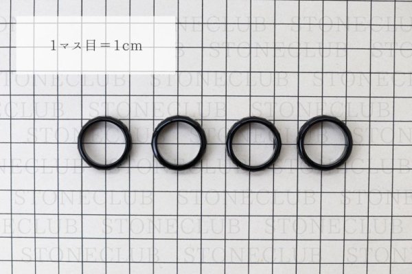 画像4: 指輪　リング　オニキス　カット　15~15.5号　ブラック　成功　お守り　精神力　サポート　天然石　アクセサリー　品番： 9813