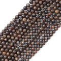 【売切50%OFF（表示価格が割引後の金額）】連　ブロンザイト　丸　8mm　仕事運　成功　人間関係　行動力　お守り　※割引クーポン・ポイント付与対象外　品番：8267