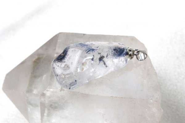 画像4: ペンダントトップ　デュモルチェライト　大　集中力　洞察力　良縁　天然石　品番：13017