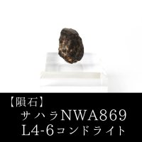 【隕石】サハラNWA869隕石　L4-6コンドライト　サハラ砂漠産　2000年　品番：13055