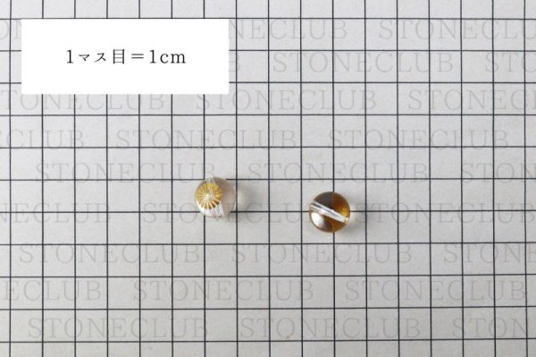 画像4: カービング　彫刻ビーズ　菊花　水晶　丸　12.5mm　金彫り　彫り石　生命力　活性化　人間的成長　浄化　品番：13197