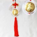 【現品限り】縁起メダル　壁掛け　葫蘆　瓢箪（ひょうたん）　古銭　福　風水　金貨　えんぎ　縁起物　開運　金運　お守り　品番：13266