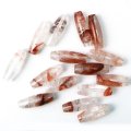 天珠　マニカラン水晶　AAAランク　ヒマラヤ産　30×10mm　優しく強く浄化力　天然石　品番： 13439
