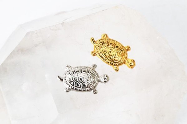画像5: お財布銭亀　金銀セット　蓄財開運　金運招福　金亀　銀亀　開運　幸運　財運　健康　長寿　財産　強化　お守り　品番：13487