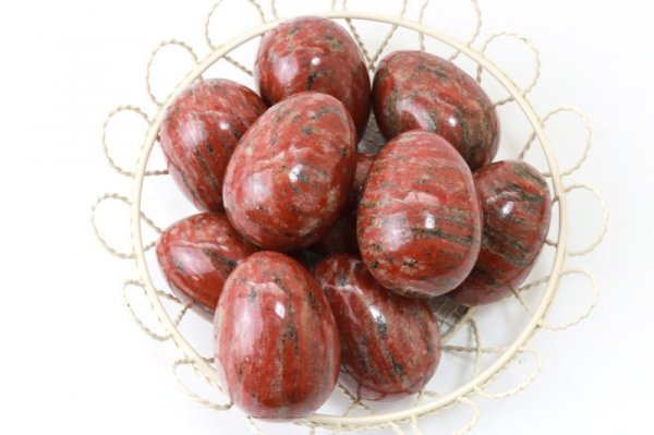 画像4: 置物　玉子　レッドジャスパー　たまご　卵　赤　健康　行動力　決断力　判断力　エネルギー　品番：13543