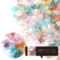 さざれ　爆裂水晶　クラック水晶　7カラー　小分けパック　オリジナルパッケージ付　100gパック　浄化　開運　厄除け　品番： 13678