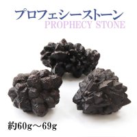 原石　プロフェシーストーン　約60gから69g　1個　サハラ砂漠産　オリジナルパッケージ付　予言石　レア　品番：13774