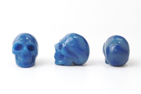 画像4: 置物　彫り物　スカル　髑髏　ドクロ　トロレアイト　インテリア　天然石　品番： 13795