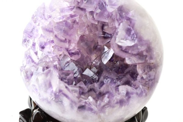 画像4: 置物　笑ロアメジストジオード　大　約1.4kg　ウルグアイ産　紫　パープル　風水　運気　金運　財運　パワーストーン　【一点物】　品番：13827