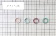 画像4: リング　指輪　バースデー　9月　サファイアグラデーション　形状記憶　約2.5mm　3連　誕生石リング　天然石　ジュエリー　品番： 13912 (4)