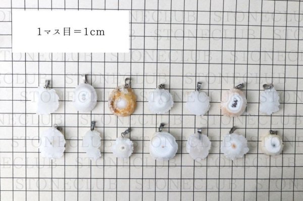 画像6: ペンダントトップ　ソーラークォーツ　水晶　アゲート　瑪瑙　太陽　浄化　疲労回復　品番：13920