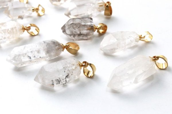 画像5: ペンダントトップ　チベタンクォーツ　ゴールド　浄化　開運　厄除け　品番：13921