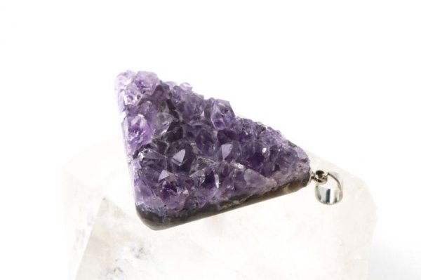 画像4: ペンダントトップ　アメジスト原石　シルバー　大　ウルグアイ、ブラジル産　品番： 13951