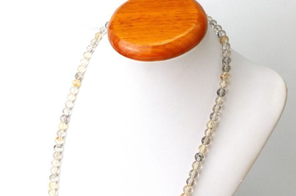 画像4: ネックレス　デンドライトスキャポライト　丸　約6mm　ブラジル産　自立　繁栄　癒し　天然石　品番：14052