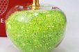 画像3: 置物　幸運のリンゴ　CZ　グリーン　緑　ミニサイズ　ジルコニアストーン　風水　開運　幸福　幸運　金運　運気上昇　幸運のアップル　彫り物　品番： 14037 (3)