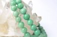 画像3: ブレス　高品質エメラルド　丸　約7.5mm　ロシア産　グリーン　緑　芸術的才能の開花　5月誕生石　天然石　品番： 14077 (3)
