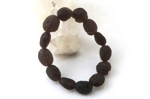 画像5: ブレス　コロンビアナイト　タンブル型　強いエネルギー　火山性天然ガラス　コロンビア産　万能の癒し　ストレス解消　免疫の強化　品番：14177