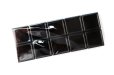 画像3: ルースケース　ブラックカラー　BK　約3×3cm　10個セット　アクリル製　ディスプレイ　インテリア　品番： 14224 (3)