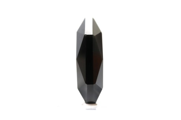 画像3: ペンダントトップ　オブシディアン　六芒星　穴あき　中国産　魔除け　籠目紋　天然石　品番： 14362