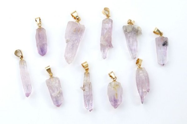 画像4: ペンダントトップ　ベラクルス産アメジスト　ゴールド　GD　メキシコ産　癒し　浄化　パープル　天然石　品番：14383