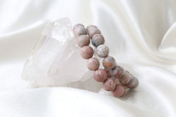 画像4: 【日本銘石】ブレス　フェアリースキンヘマタイト　〈広島県〉　10mm　情熱　勇気　勝利　品番：14396