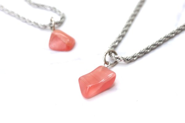 画像3: ネックレス　インカローズ　レギュラー　シルバー　SV　アルゼンチン産　癒し　愛　ジュエリー　天然石　品番： 14487